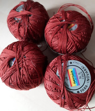 Feines Häkelgarn - BRAUN - 215 G gebraucht , unbenutzt