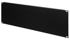 4 HE U Rackblende 19" Zoll Stahl Frontplatte Rackpanel Rack Blende Blindplatte