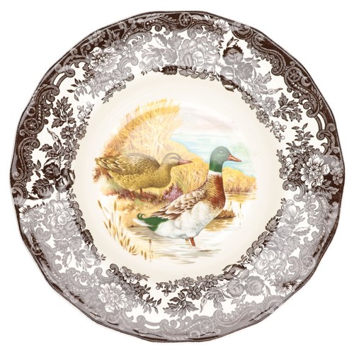 Suppenteller enten palissy - suppenteller,