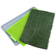 Hundeklo Hundetoilette Welpenklo Hunde-WC Kunstrasen-Toilette leicht zu reinigen