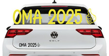 Oma 2025 02 als Aufkleber Opa