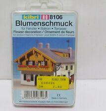 KIBRI Spur H0, 8106, Bausatz Blumenschmuck Balkon, ungebaut, OVP, XU8461X