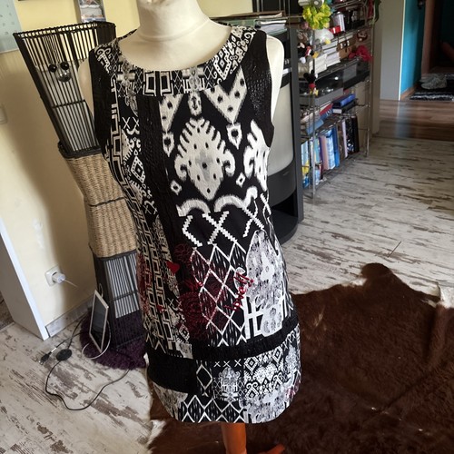 Desigual etuikleid patchwork - etuikleid,