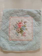 Greengate Green Gate Marie Pale Blue Quilt Kissenbezug Kissenhülle 40x40