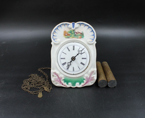 Wanduhr aus keramik - keramik, ohne
