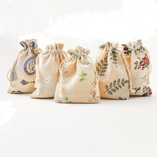 Kleine Beutel mit Kordelzug Jutebeutel Geschenkverpackung Set 25 Stück