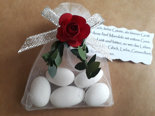 Hochzeit gastgeschenke mandeln - gastgeschenke,