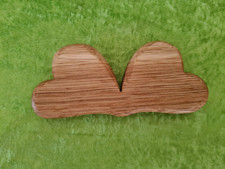 doppeltes Holzherz Deko Herz Holz Valentinstag Hochzeit Liebe