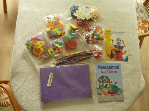 Bastelset moosgummi mit - bastelset,