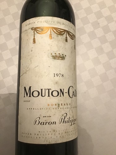 Rotwein mouton cadet - mouton-cadet, bordeau
