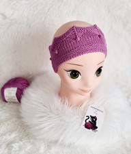 Handgestricktes Baby Stirnband