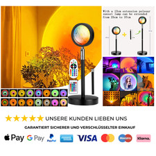 Sonnenuntergang Lampe mit USB