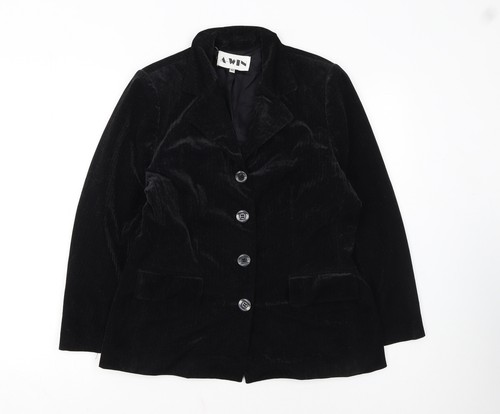 Win damen schwarz - schwarz, samt