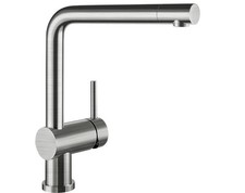 BLANCO LINUS Armatur / Edelstahl gebürstet / Festauslauf / Hochdruck -