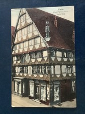 AK Celle Haus Stempel Lazarett Feldpost 1915