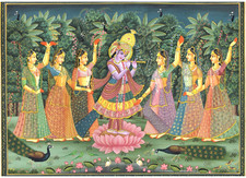 Krishna Malerei Von Lord