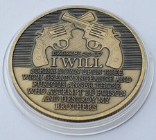 MEDAILLE - REVOLVER - BRONZE / TOTENKOPF- SELTEN