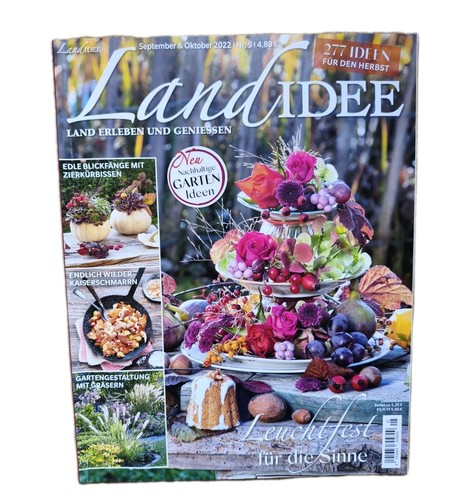 Gartenzeitschrift land idee - gartenzeitschrift, idee/