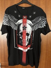 Oxcid Shirt Totenkopf Glitzer