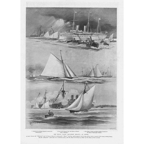 Isle wight royal yacht - of,
