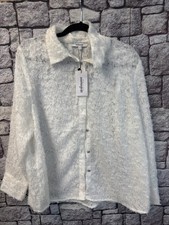 Steilmann  Fussel-Bluse Weiß