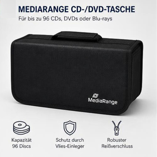 Dvd tasche schwarz - tasche,