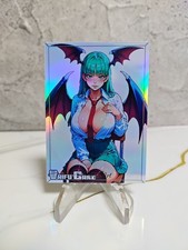 Morrigan Aensland  Trading Card Waifu Goddess Story Anime Girl holo Karte Manga