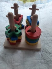 Holzpellets/ Holzpuzzel Kinder Motorik