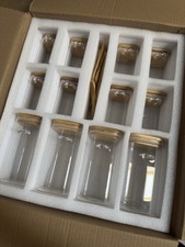 Gläser 12er Set Gewürz mit