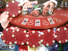 POKER JETONS 10 Stk. Gambler &