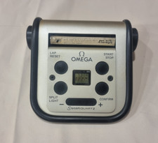 Omega Quartz Sensor LCD Digital Vintage Watch Uhr Tischuhr