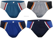 Herren Sportslip Unterhose Slip 100% Baumwolle 3-6-9-12-er Pack, Größe 5-10
