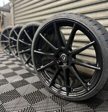 22 Zoll Damina DM19 Felgen 5x130 Schwarz für Audi Q7 VW Touareg Porsche Cayenne