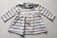 CALVIN KLEIN JEANS zartes BABY Mädchen VELOUR Nicki KLEID 68/74 LANGarm warm GUT