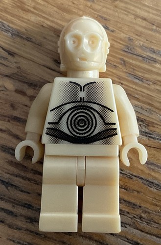 Lego star wars c3po minifigur - star,