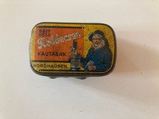 Antike Blech Dose Kautabak