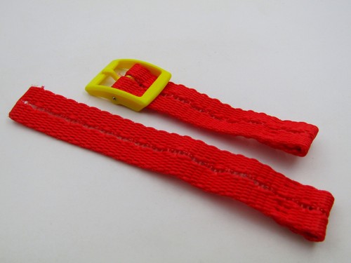 Flik flak textilarmband - flak, red
