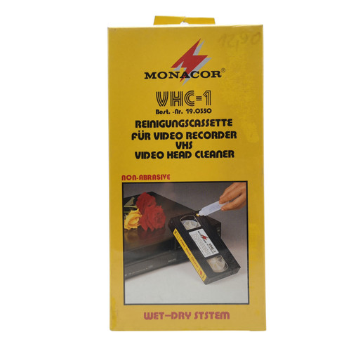 Monacor reinigungskassette - monacor,