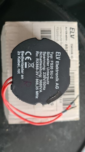 Conrad fs20 unterputz - conrad,