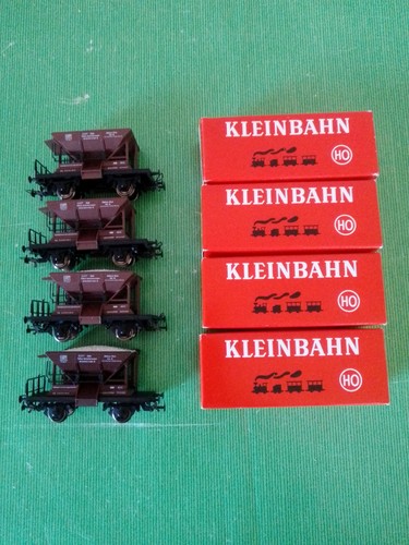 Kleinbahn 335 set 4 tolvas - ho,,