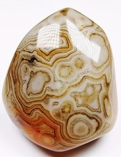 KARNEOL - ACHAT Trommelstein