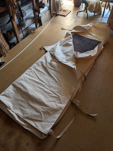Canvas bedroll swag bag biwak - bag,