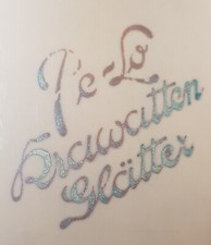 Sehr alter Krawattenglätter Pe-Lo Deutsches Reich Patent 481398 Galalith Sammler