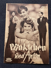 Filmplakat Filmprogramm ORIGINAL 50er "Pünktchen und Anton" Erich Kästner Paul K