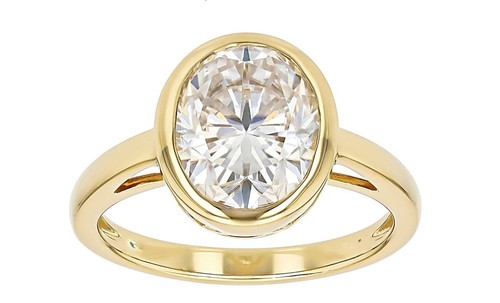 Karat natürlicher oval - natürlicher,