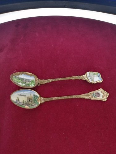 Emaillierte souvenirlöffel - emaillierte,