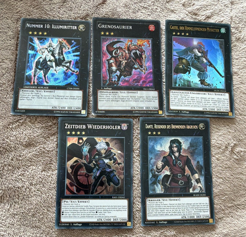 Konami tcg 5 karten - yu-gi-oh!,