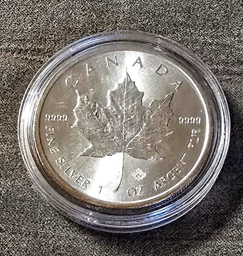 Maple leaf oz silber - leaf,