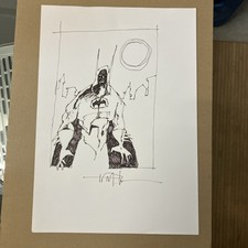 Batman Original Zeichnung Von