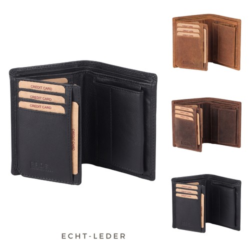 Geldbörse herren leder - geldbörse,